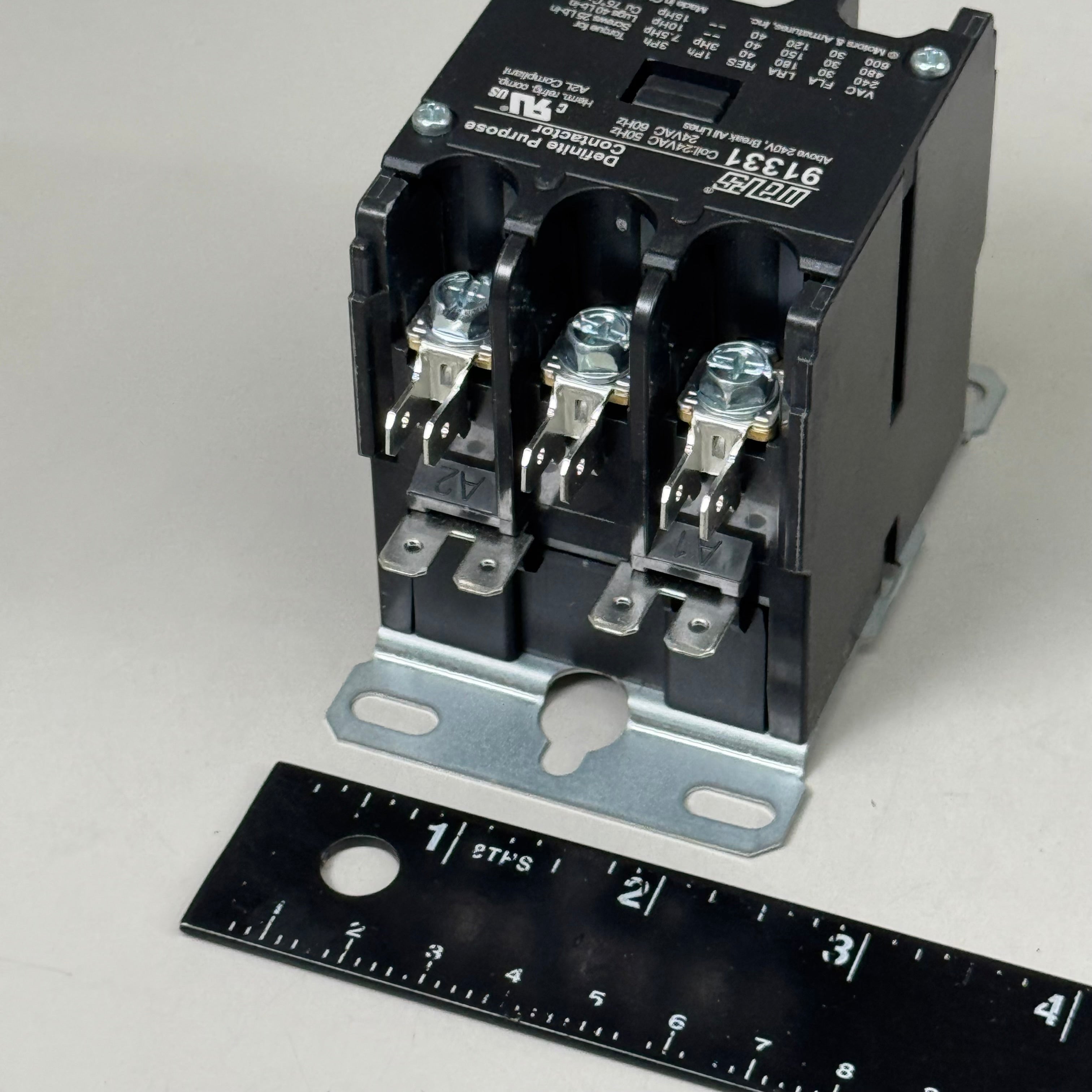 MARS Definite Purpose Contractor 3-Pole 30 Full Load AMP 24 VAC Coil Volt 91331