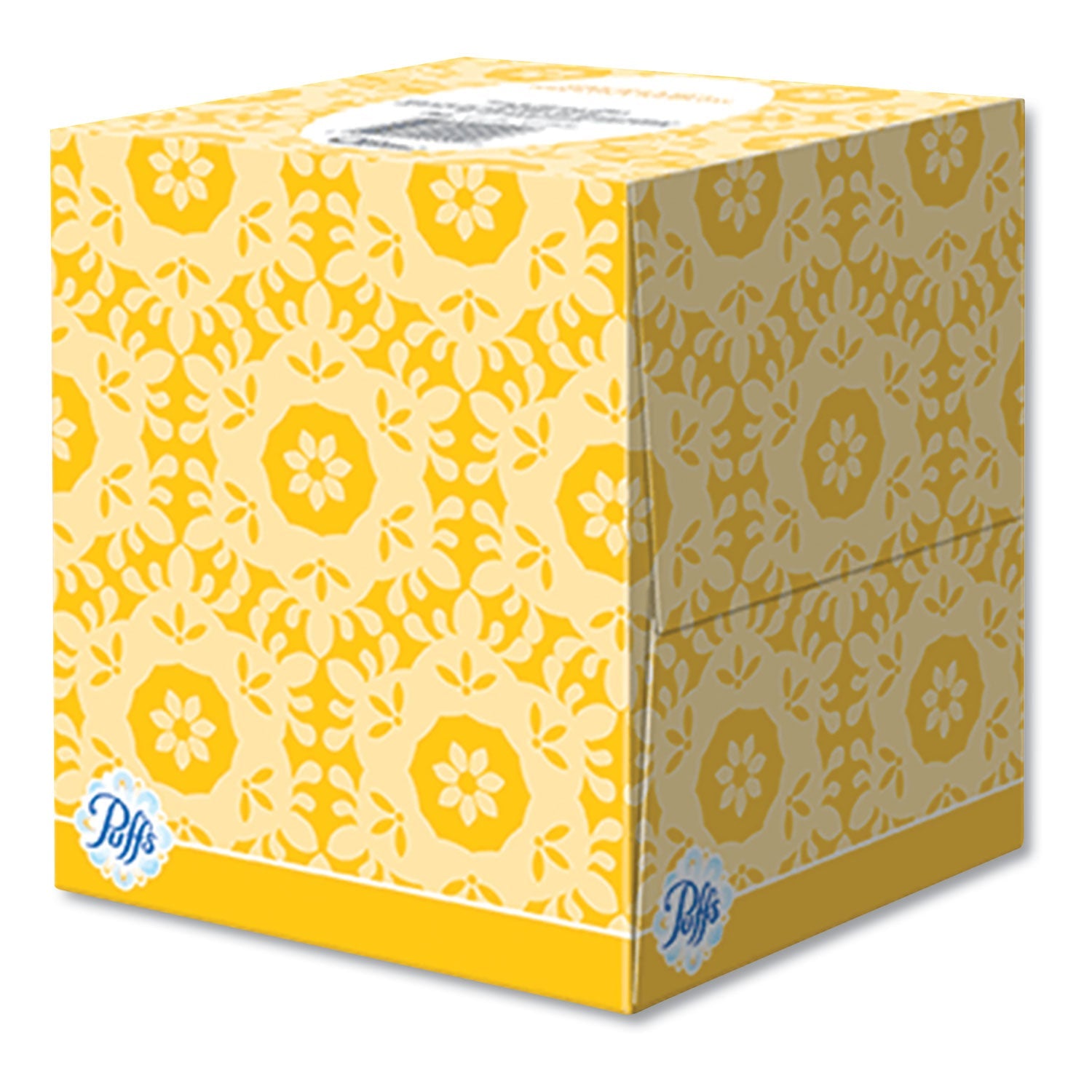 Puffs Facial Tissue, 2-Ply, White, 64 Sheets/Box, 24 Boxes/Carton