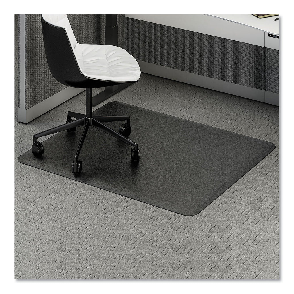 deflecto Ergonomic Sit Stand Mat, 53 x 45, Black
