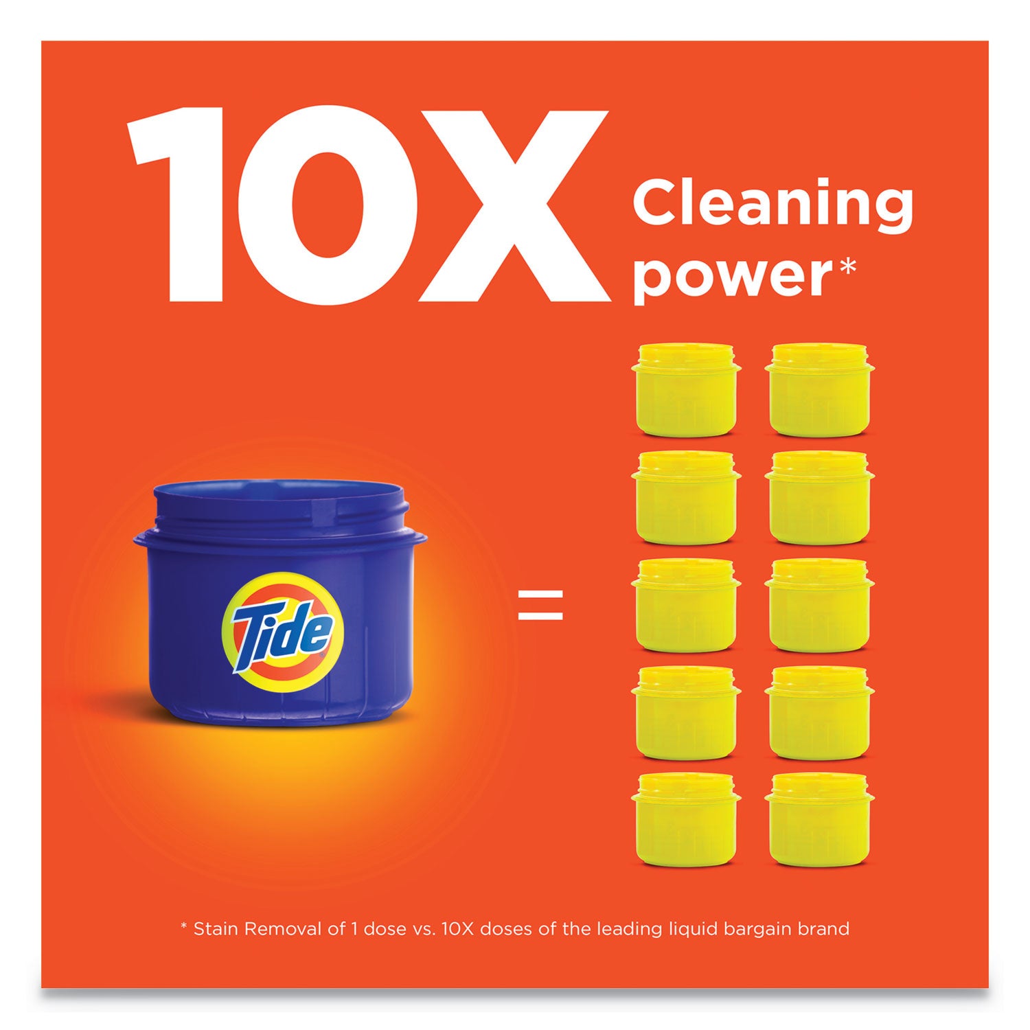 Tide HE Laundry Detergent, Original Scent, Liquid, 64 Loads, 92 oz Bottle