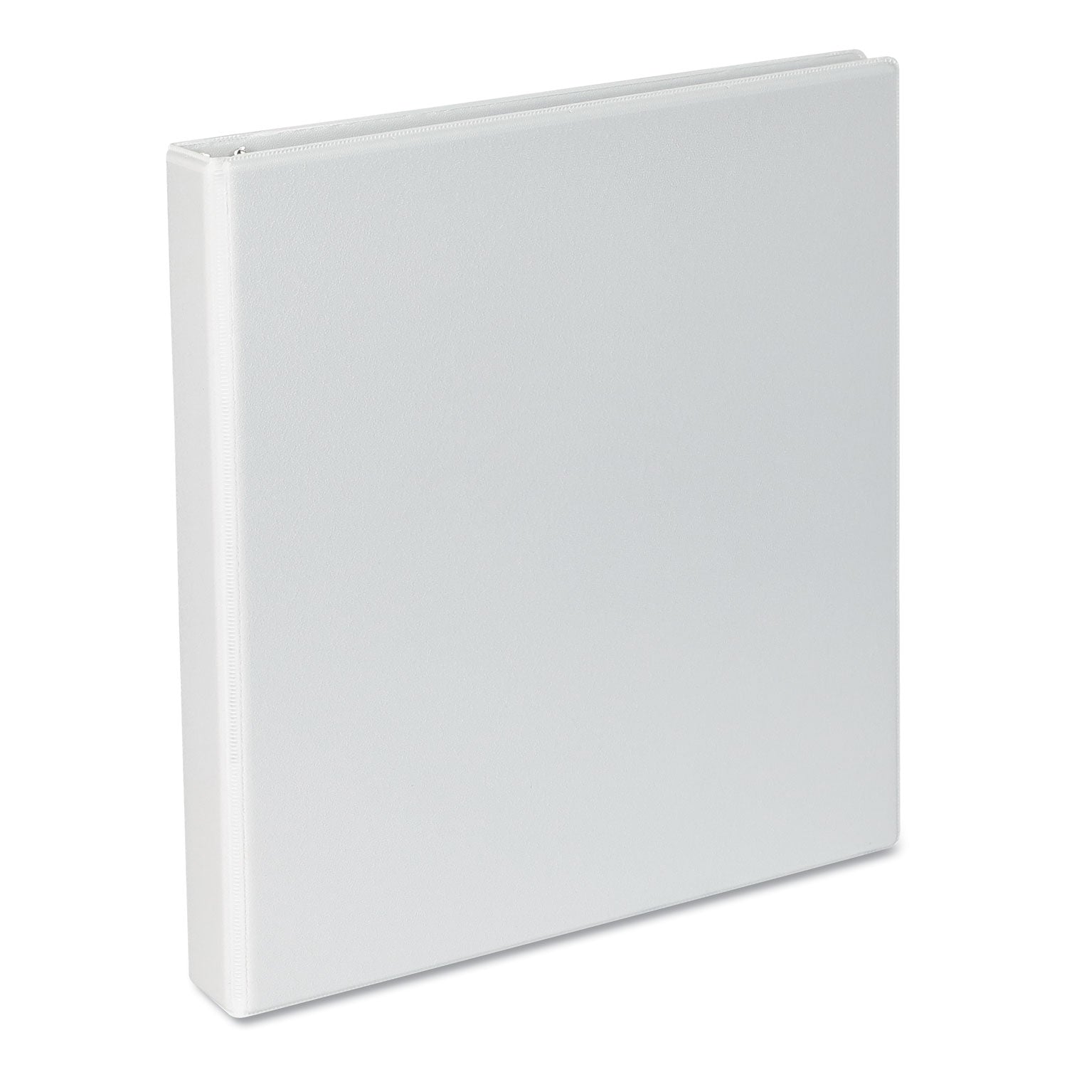 Universal Slant D-Ring View Binder, 3 Rings, 1" Capacity, 11 x 8.5, White