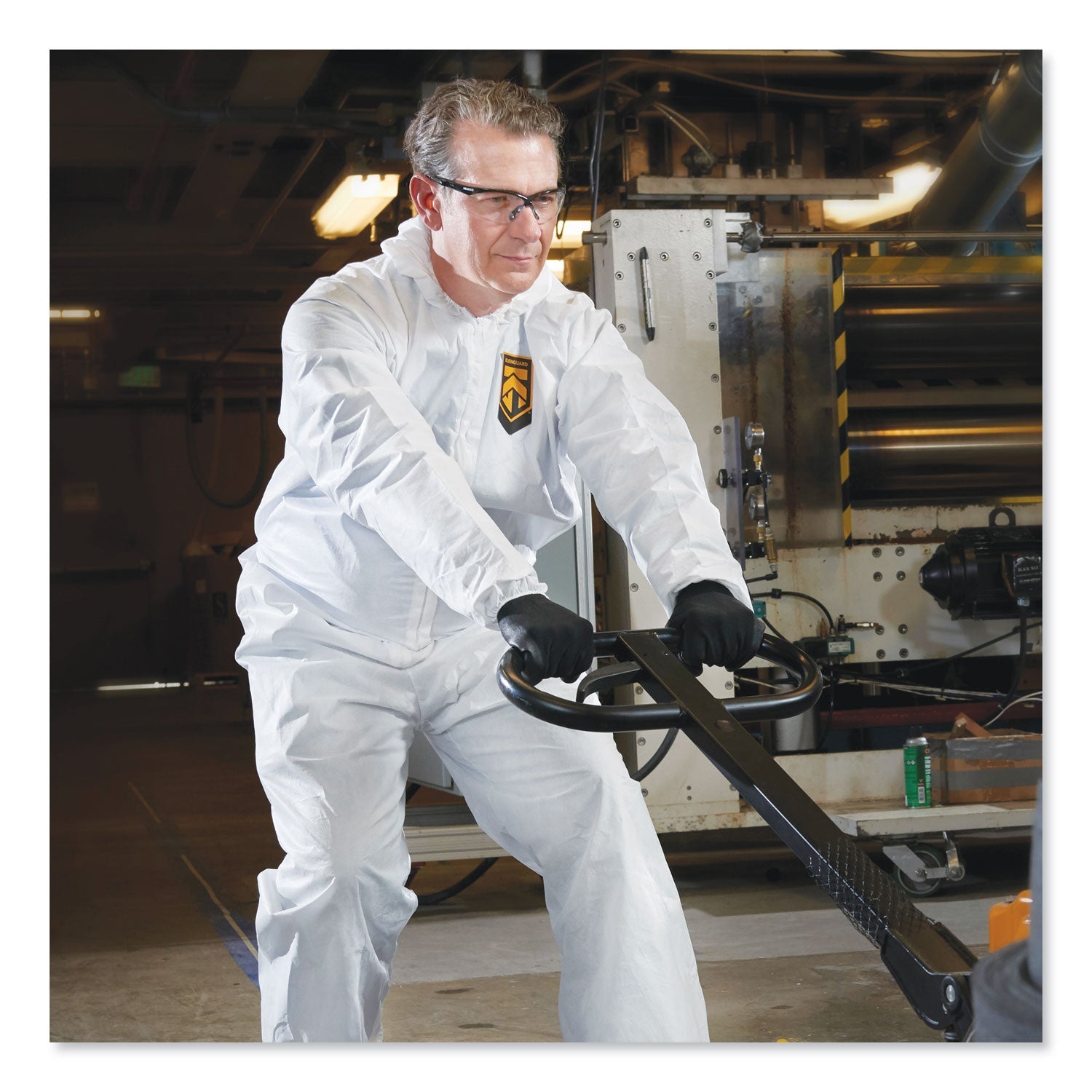 KleenGuard A20 Breathable Particle Protection Coveralls, Zip Closure, 2X-Large, White