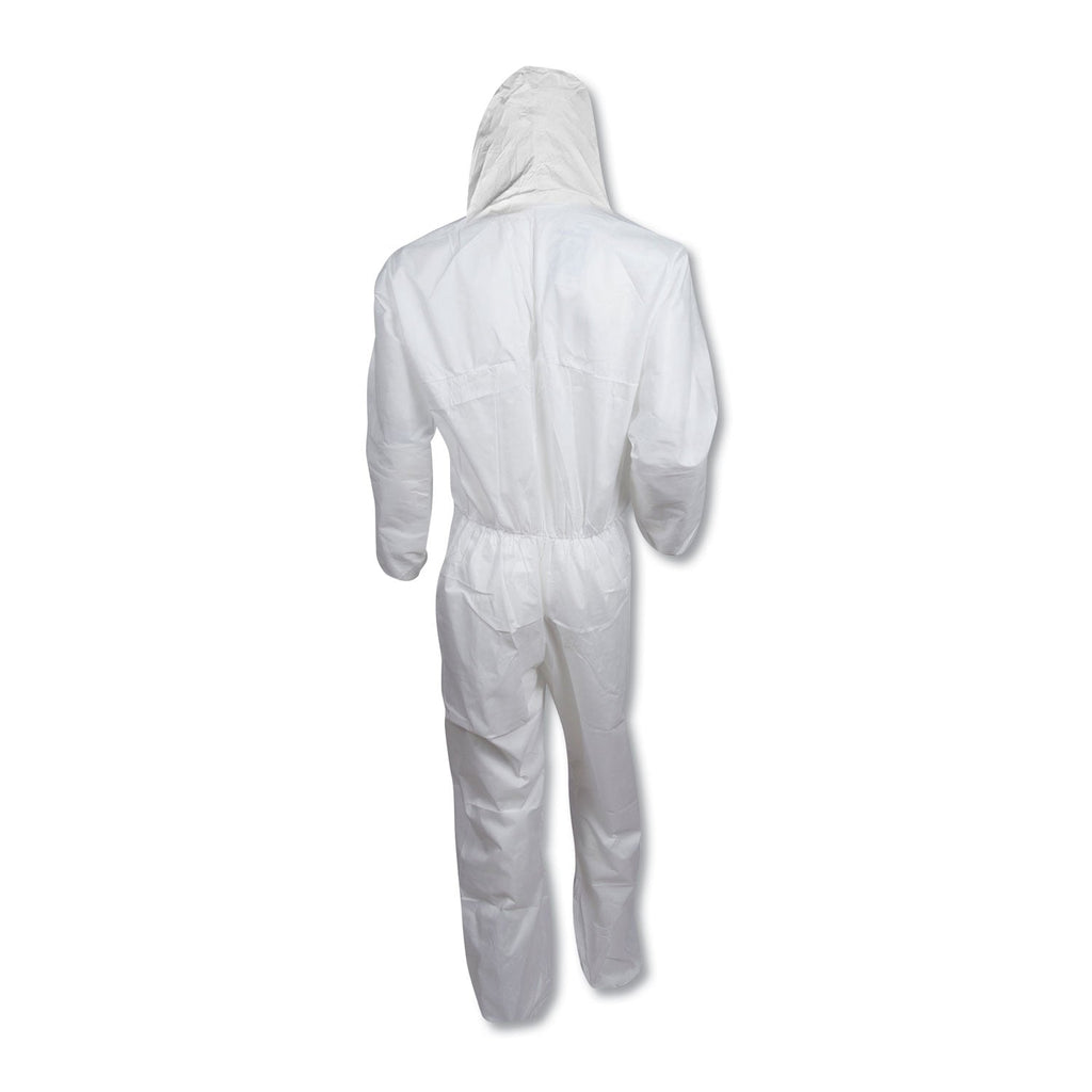 KleenGuard A20 Breathable Particle Protection Coveralls, Zip Closure, 2X-Large, White