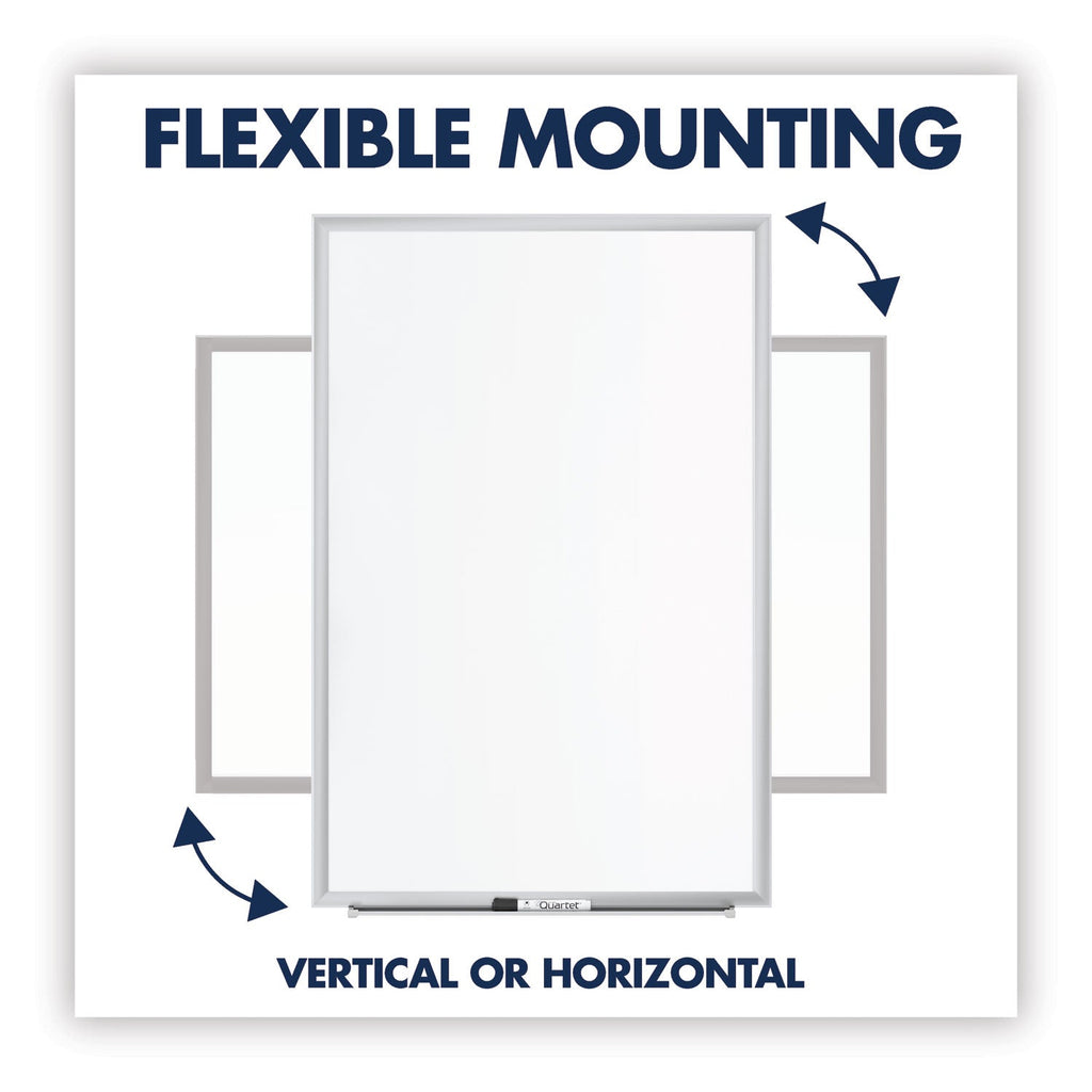 Quartet Classic Series Nano-Clean Dry Erase Board, 36 x 24, Silver Frame