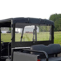 Kemimoto Rear UTV Windshield Rear Window Fit Polaris Ranger 500 700