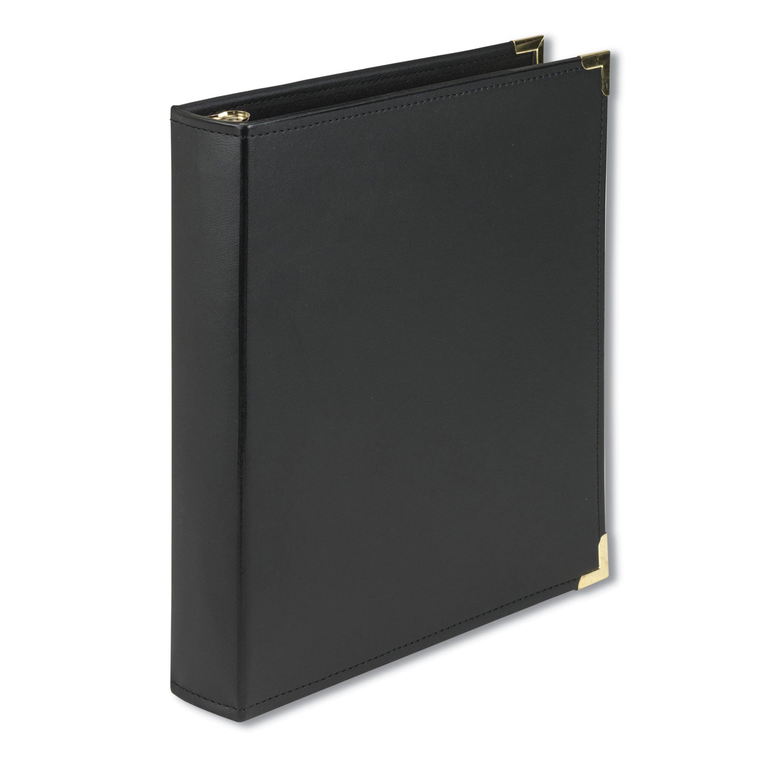 Samsill Classic Collection Ring Binder, 3 Rings, 1.5" Capacity, 11 x 8.5, Black