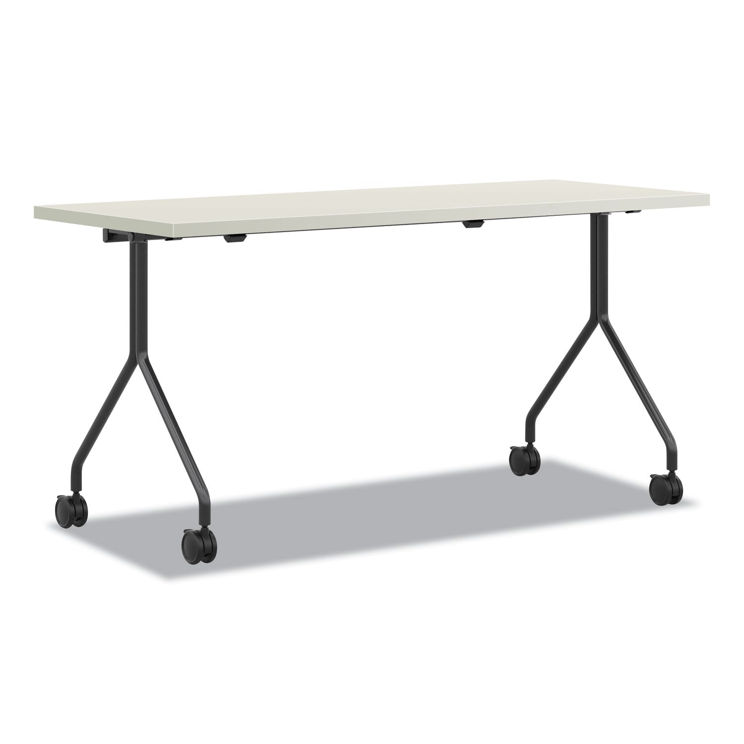 HON Between Nested Multipurpose Tables, Rectangular, 72w x 24d x 29h, Silver Mesh/Loft