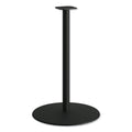 HON Between Round Disc Base for 42" Table Tops, 40.79" High, Black Mica