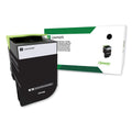 Lexmark 80C0XKG Return Program Extra High-Yield Toner, 8,000 Page-Yield, Black, TAA Compliant