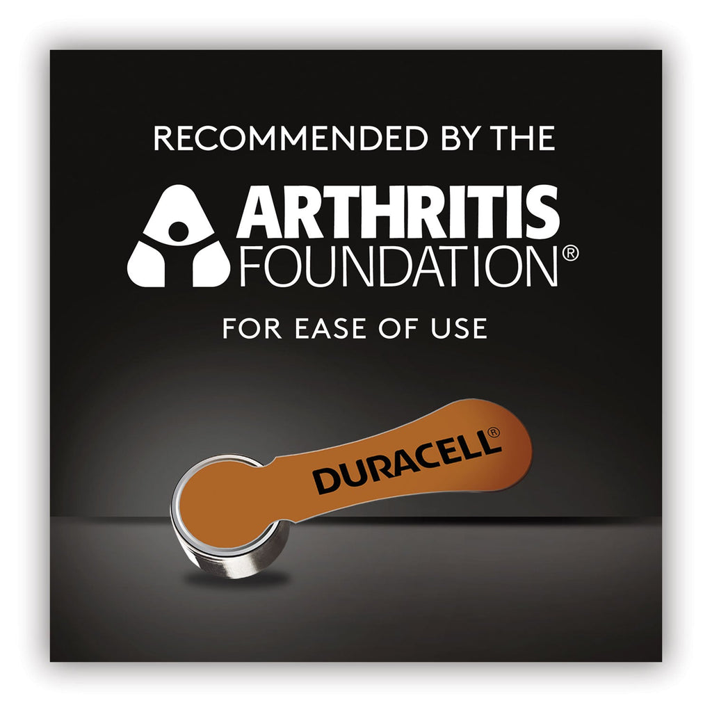 Duracell Hearing Aid Battery, #10, 16/Pack