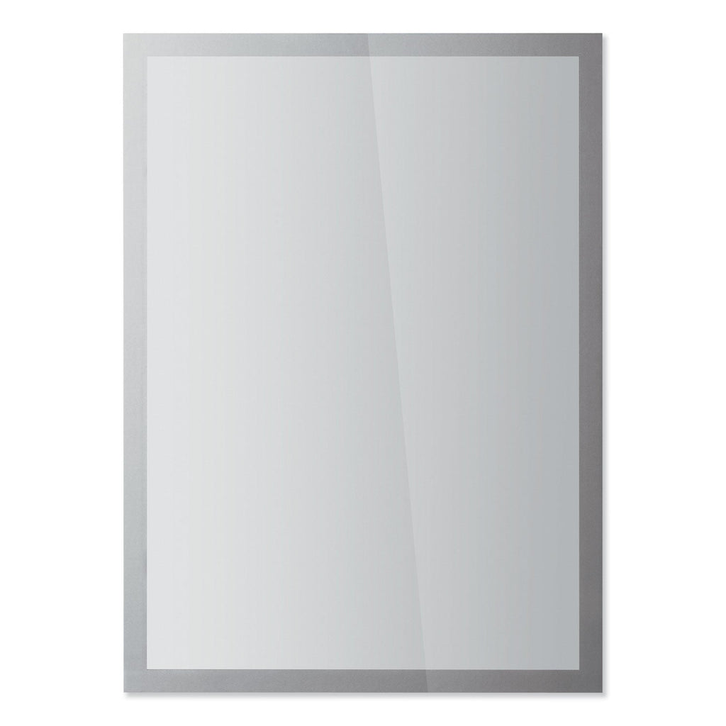 Durable DURAFRAME SUN Sign Holder, 11 x 17, Silver Frame, 2/Pack