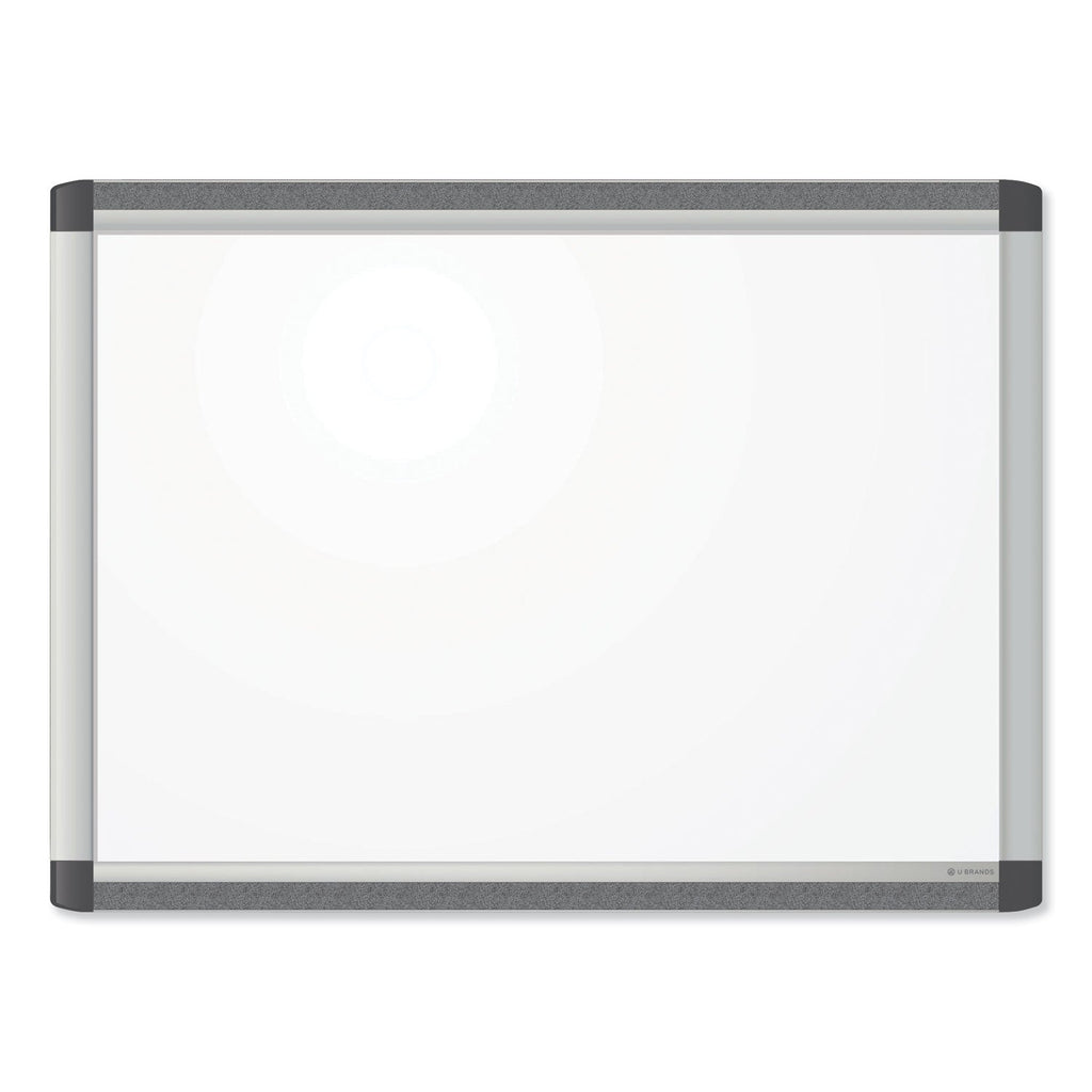 U Brands PINIT Magnetic Dry Erase Board, 24 x 18, White