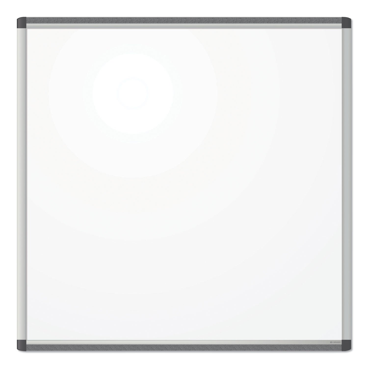 U Brands PINIT Magnetic Dry Erase Board, 36 x 36, White