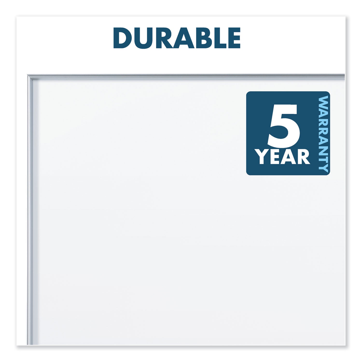 Quartet Fusion Nano-Clean Magnetic Whiteboard, 96 x 48, Silver Frame