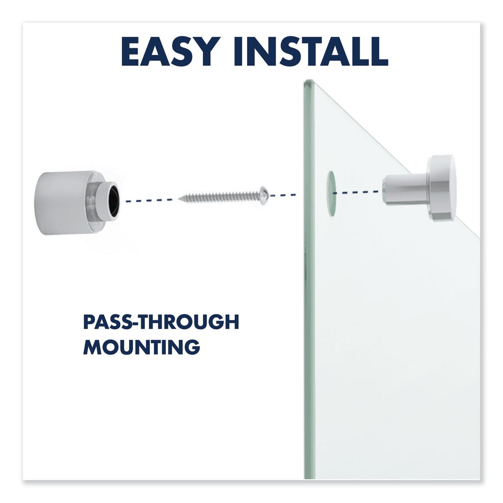 Quartet Infinity Glass Marker Board, Frosted, 48 x 36