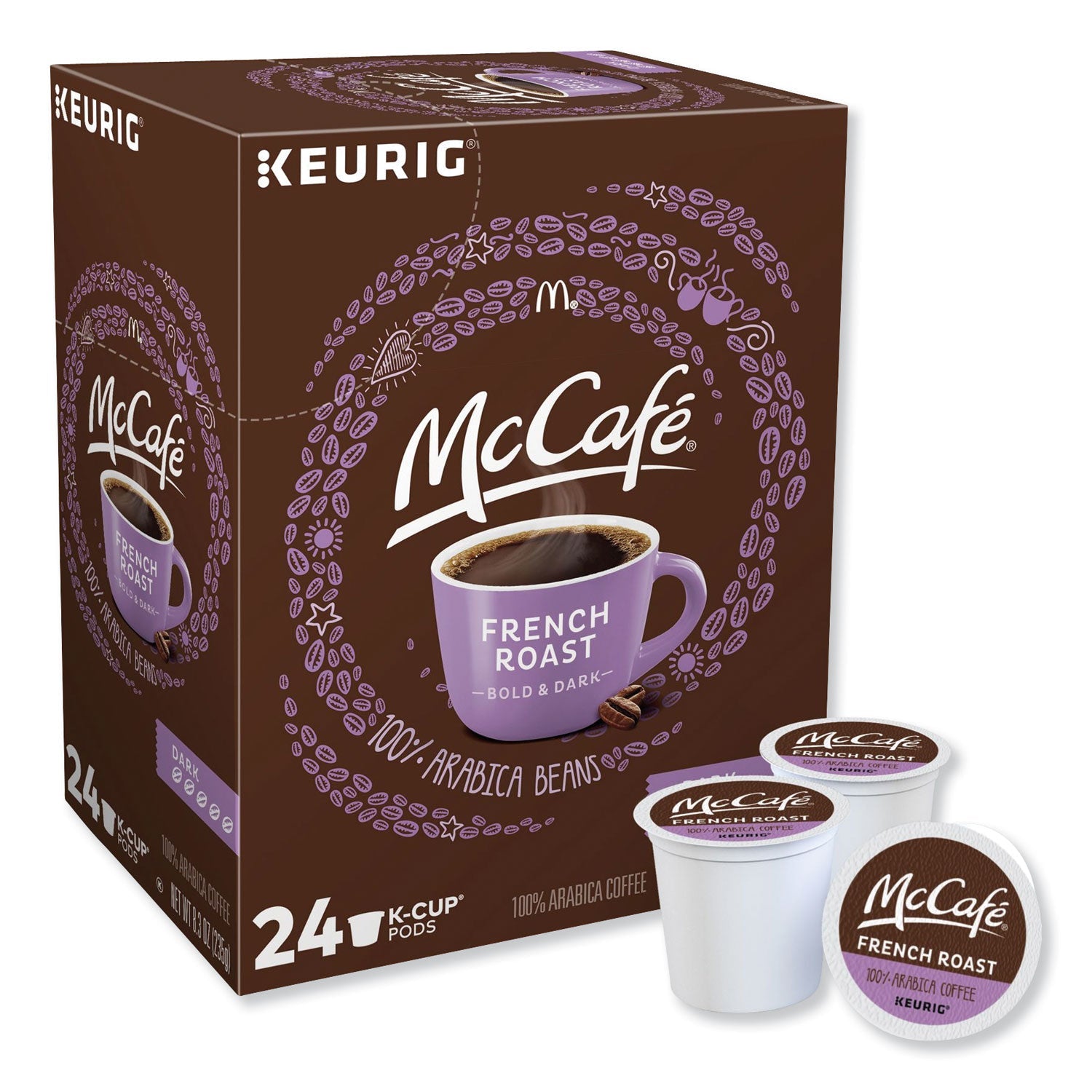 McCafe French Roast K-Cup, 24/BX