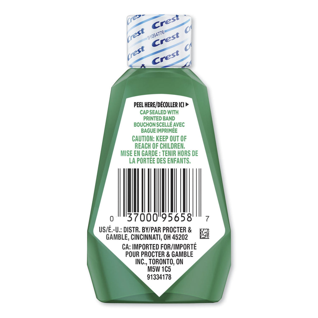 Crest + Scope Rinse, Classic Mint, 36 mL Bottle, 180/Carton