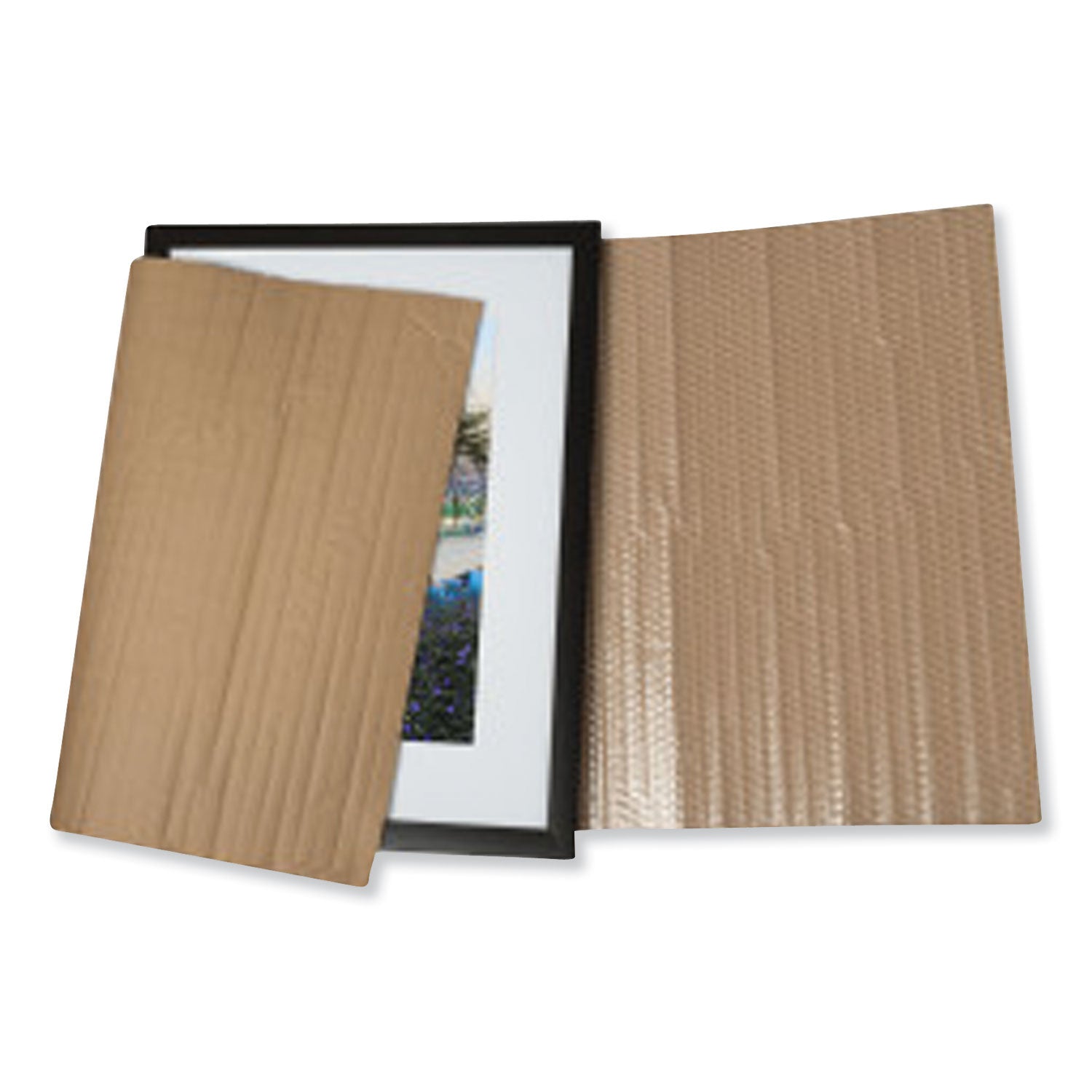 Duck Kraft Lined Bubble Wrap Cushioning, 0.1" Thick, 24" x 20 ft