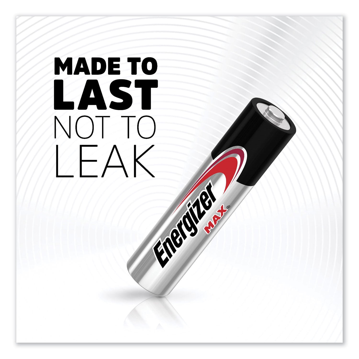 Energizer MAX Alkaline AAA Batteries, 1.5 V, 4/Pack