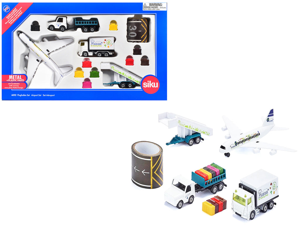 Airport 14 piece Set Diecast Models by Siku  free shipping USA