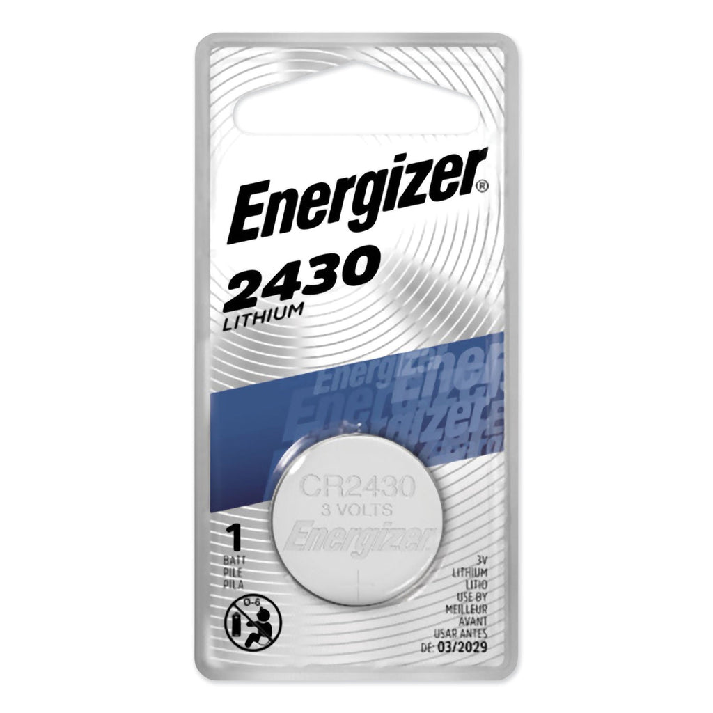 Energizer 2430 Lithium Coin Battery, 3 V