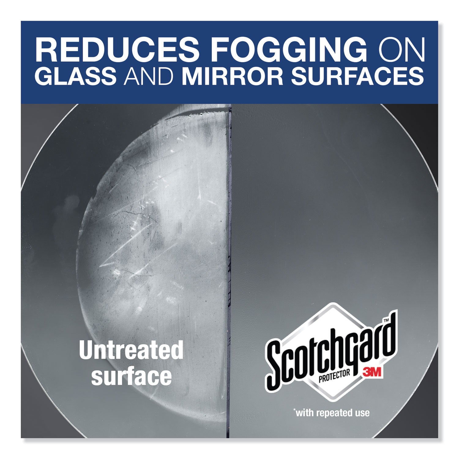 Mr. Clean Glass and Multi-Surface Cleaner with Scotchgard Protector, Apple, 1 Gal, Ready-To-Use