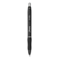 Sharpie S-Gel High-Performance Gel Pen, Retractable, Medium 0.7 mm, Black Ink, Black Barrel, Dozen