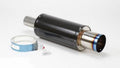 HKS Universal Carbon-Ti Cat-Back Exhaust - 170mm Shell/75mm Diameter