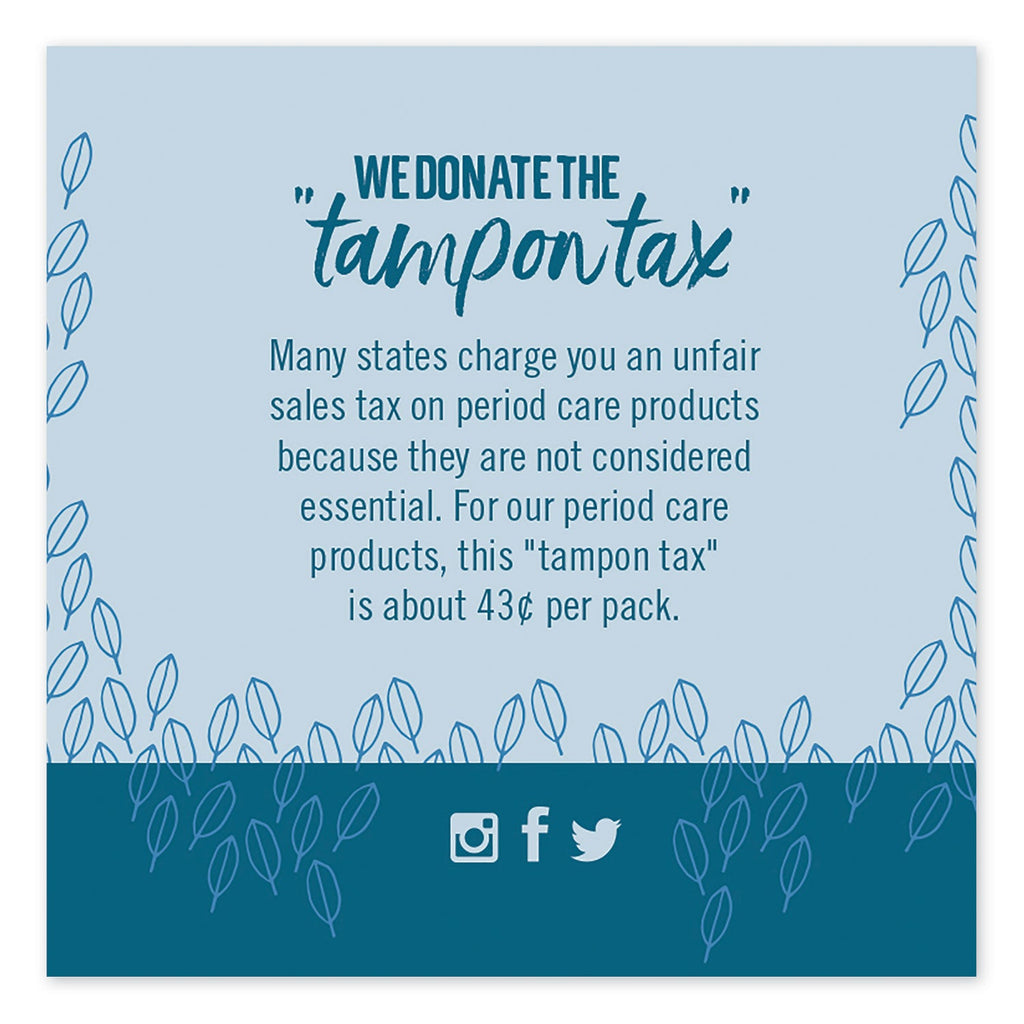 Seventh Generation Organic Cotton Tampons, Regular, 18/Pack, 6 Packs/Carton