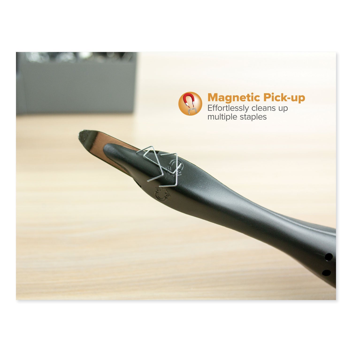 Bostitch Professional Magnetic Push-Style Staple Remover, Black