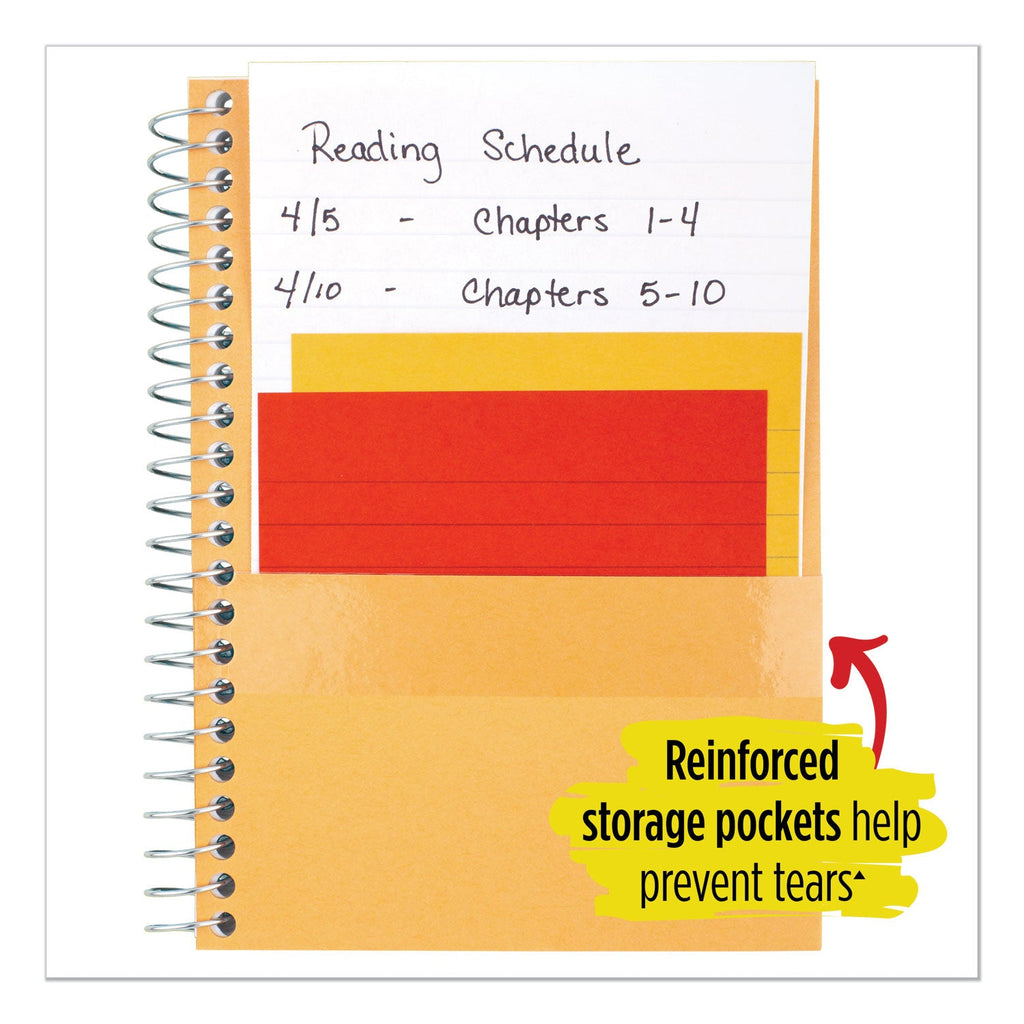 Five Star Wirebound Notebook, 1 Subject, Medium/College Rule, Black Cover, 11 x 8.5, 100 Sheets