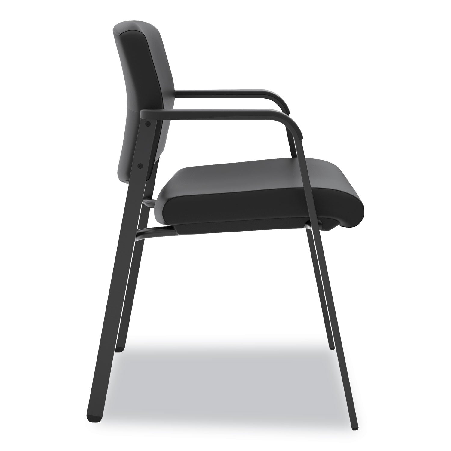 HON HVL605 Guest Chair, 23.5" x 24" x 35", Black