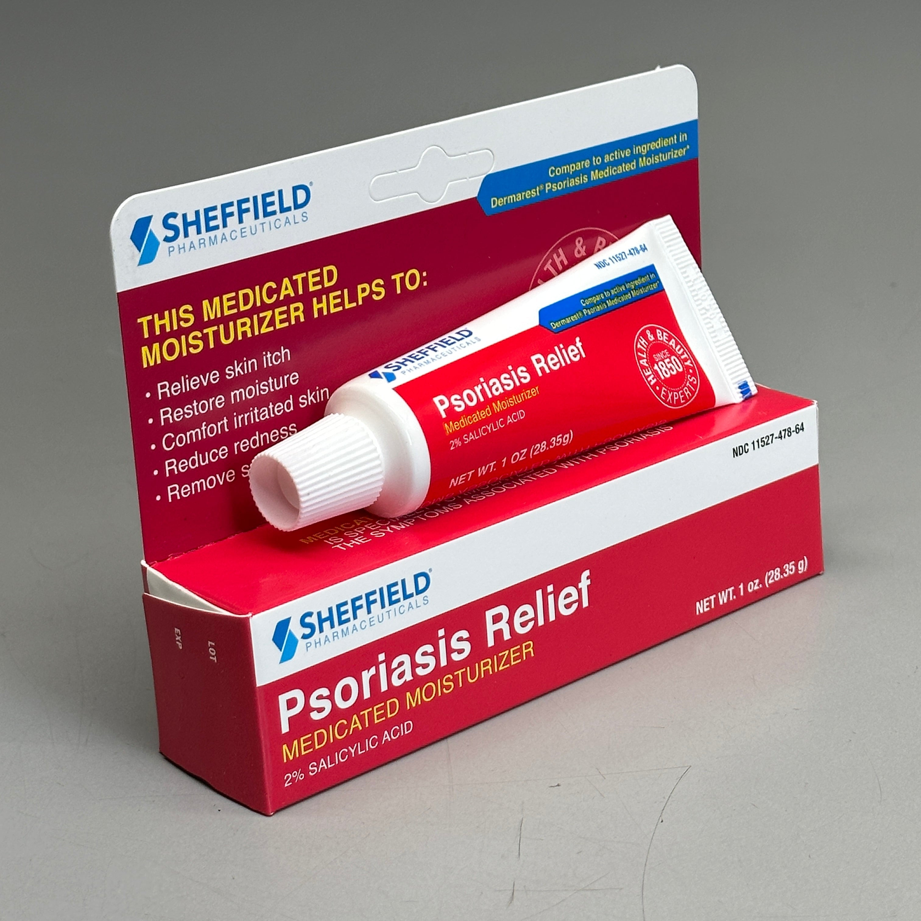 SHEFFIELD Psoriasis Relief Medicated Moisturizer 1 oz 06/25