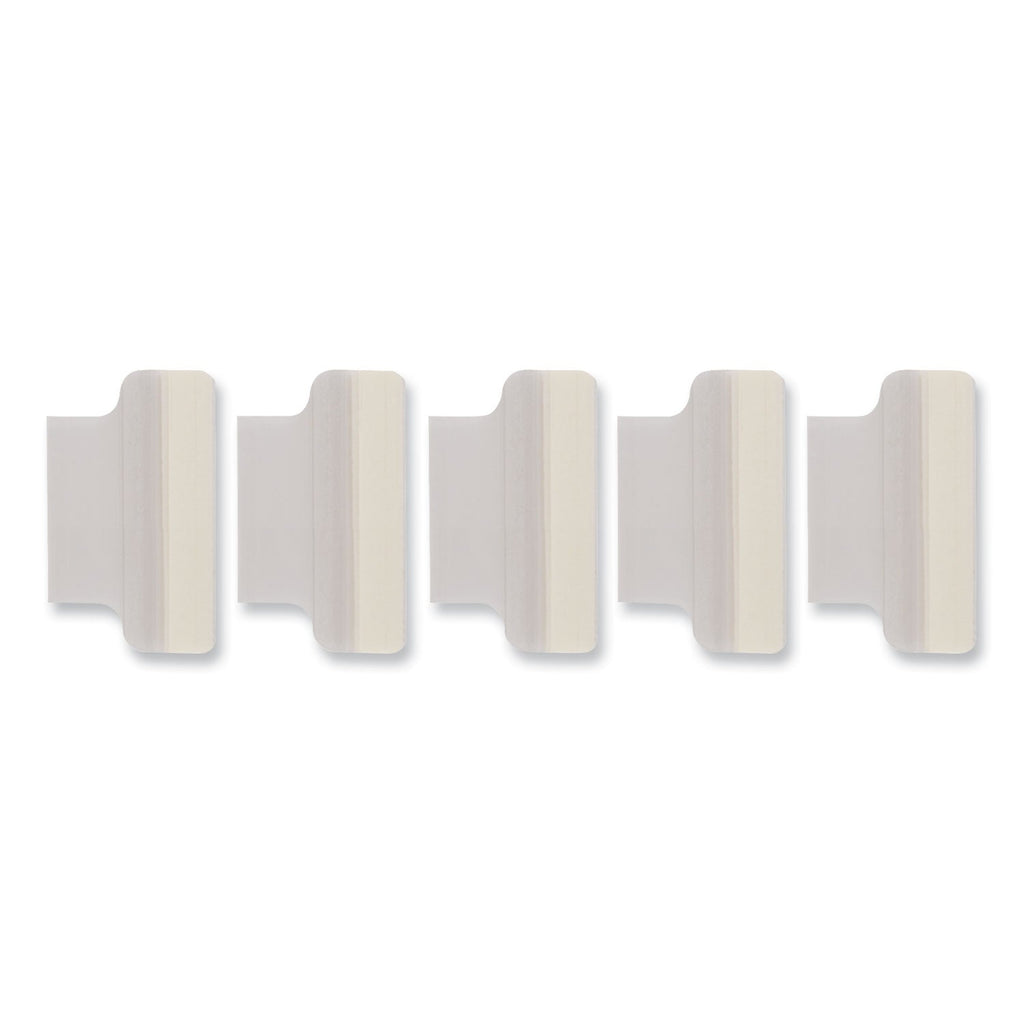 Avery Insertable Index Tabs with Printable Inserts, 1/5-Cut, Clear, 1" Wide, 25/Pack