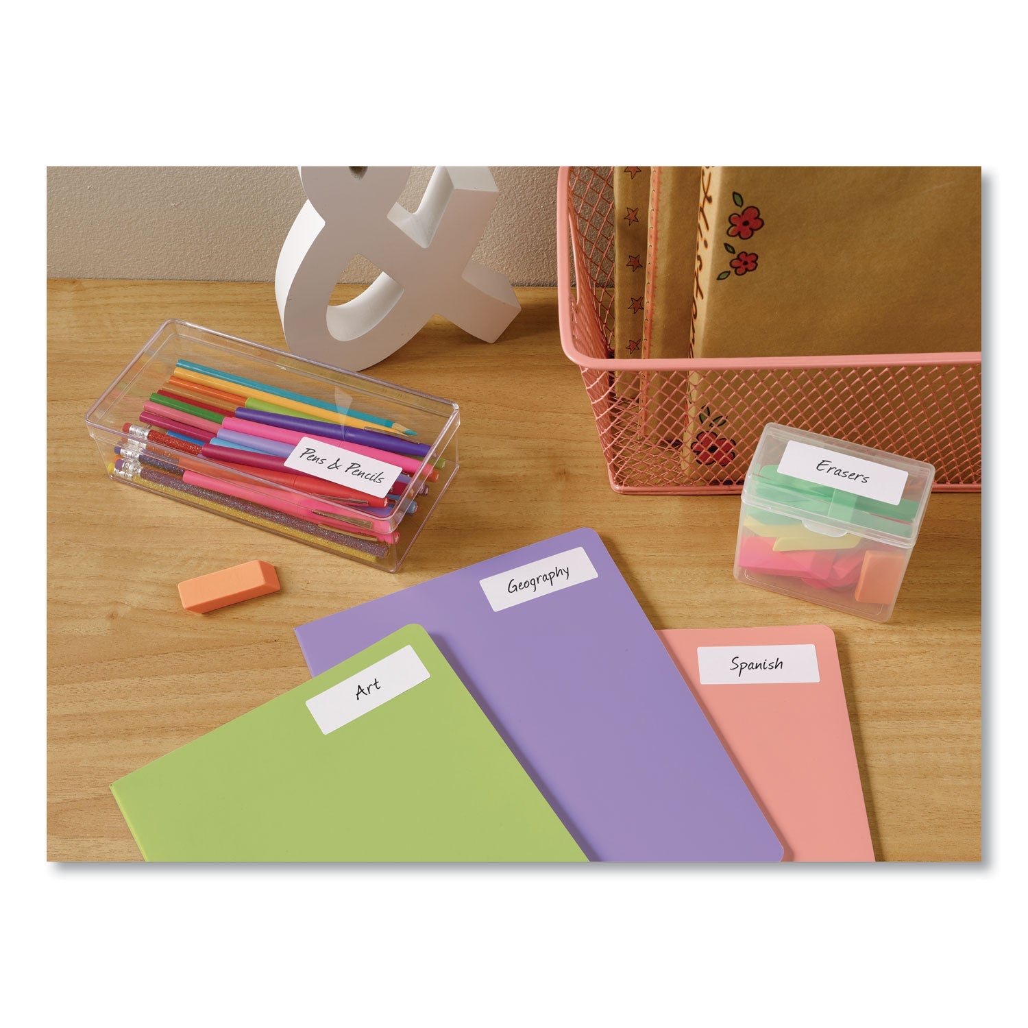 Avery Easy Peel White Address Labels w/ Sure Feed Technology, Laser Printers, 1 x 2.63, White, 30/Sheet, 100 Sheets/Box