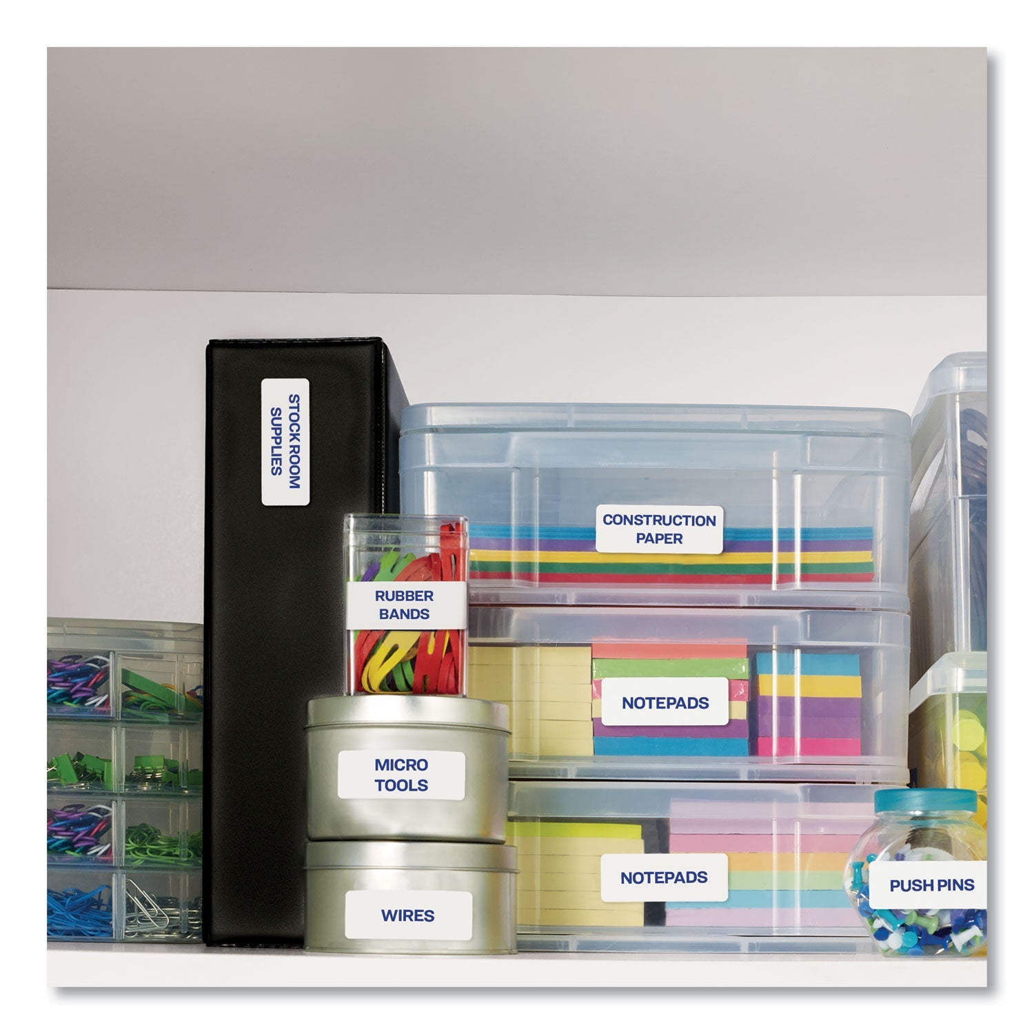 Avery Easy Peel White Address Labels w/ Sure Feed Technology, Laser Printers, 1 x 2.63, White, 30/Sheet, 100 Sheets/Box