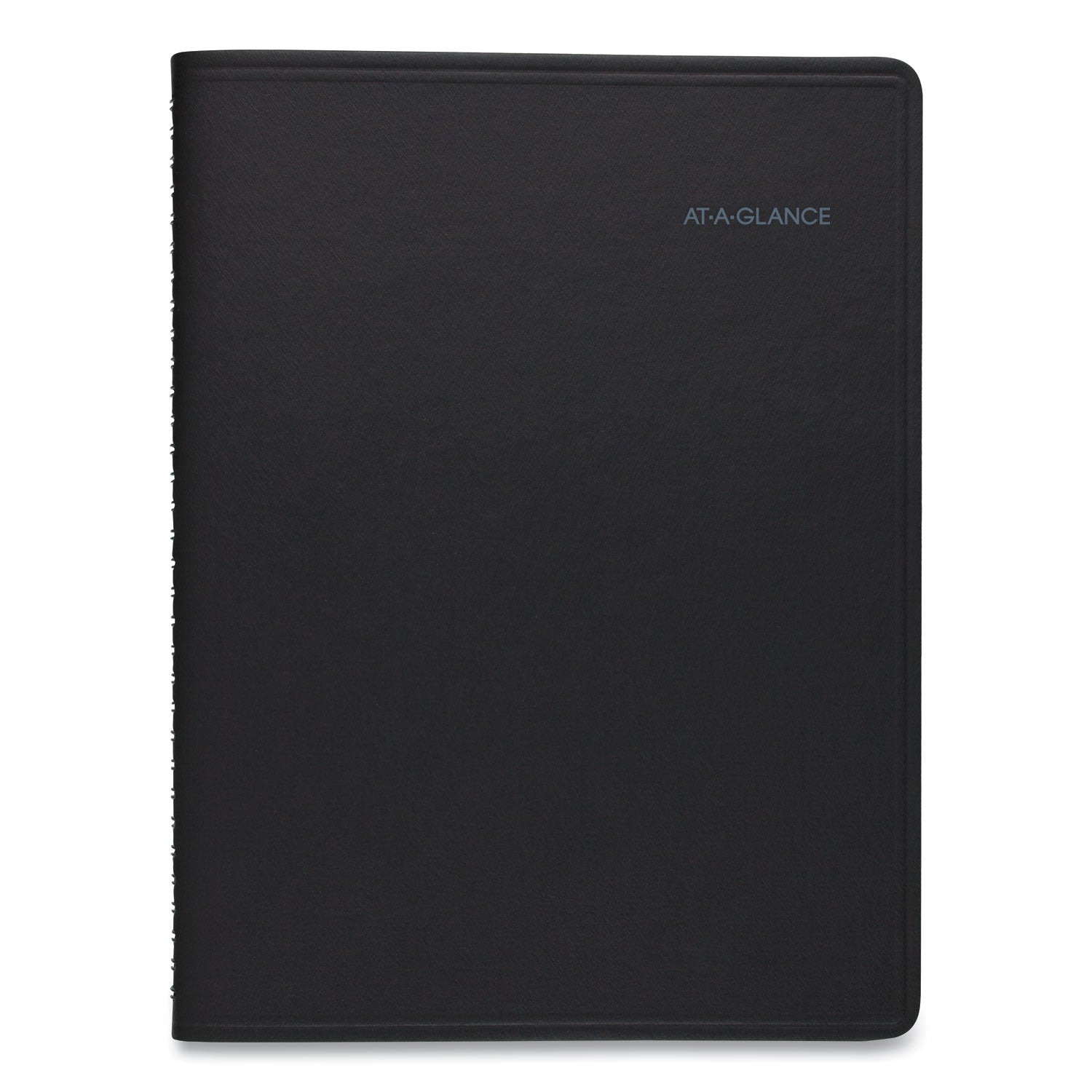 AT-A-GLANCE QuickNotes Weekly Vertical-Column Format Appointment Book, 11 x 8.25, Black Cover, 12-Month (Jan to Dec): 2023