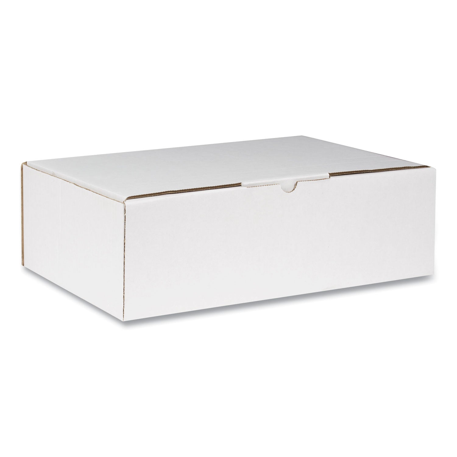 Duck Self-Locking Mailing Box, Regular Slotted Container (RSC), 9" x 13" x 4", White, 25/Pack