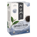 Numi Organic Teas and Teasans, 0.125 oz, Emperor's Puerh, 16/Box