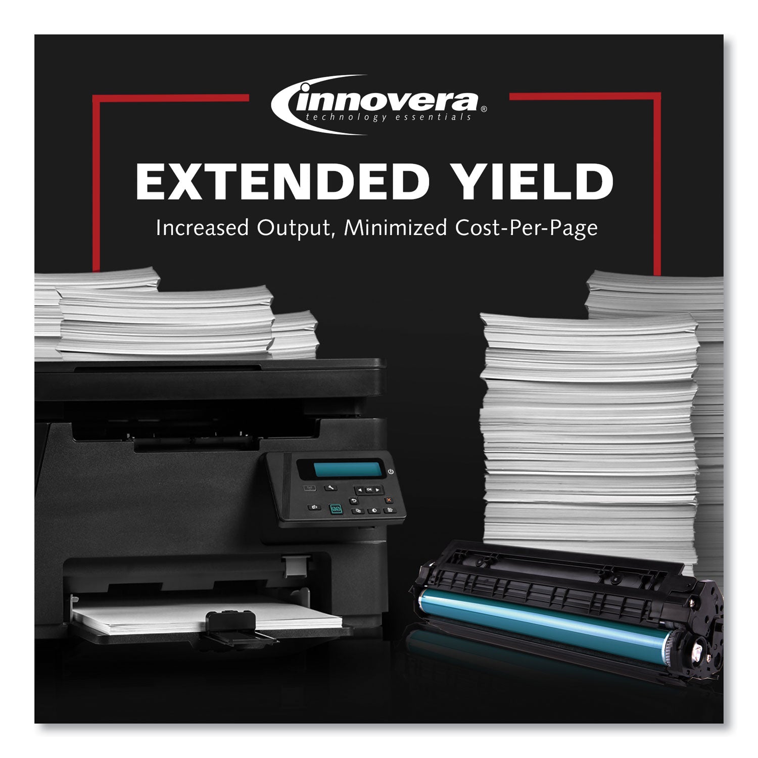 Innovera Remanufactured Black High-Yield Toner, Replacement for MS310, 5,000 Page-Yield