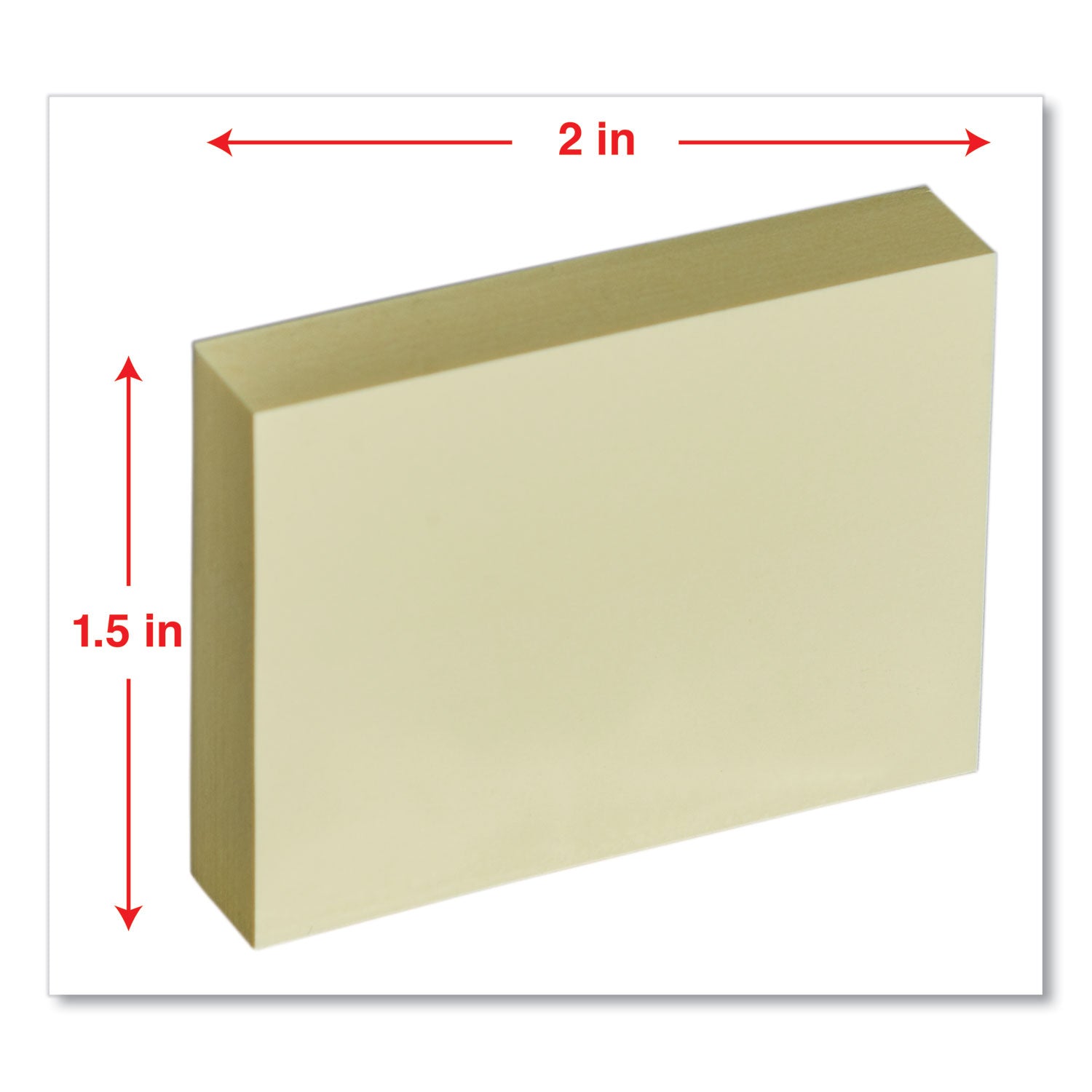 Universal Self-Stick Note Pads, 1.5" x 2", Assorted Pastel Colors, 100 Sheets/Pad, 12 Pads/Pack