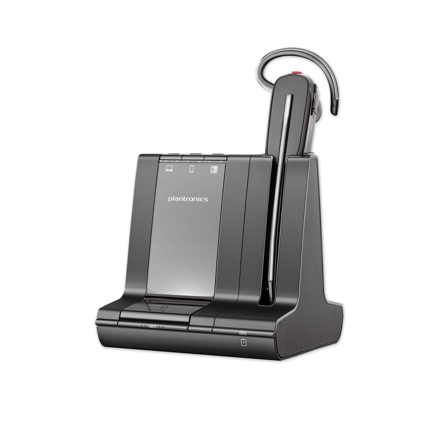 poly Savi S8240 Office Series Headset, Black