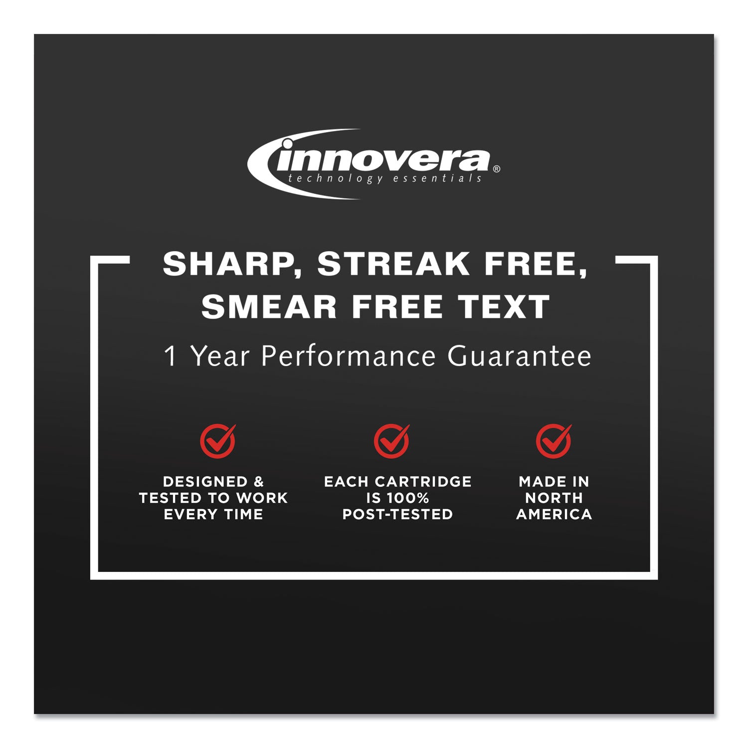Innovera Remanufactured Black Ink, Replacement for LC51BK, 500 Page-Yield