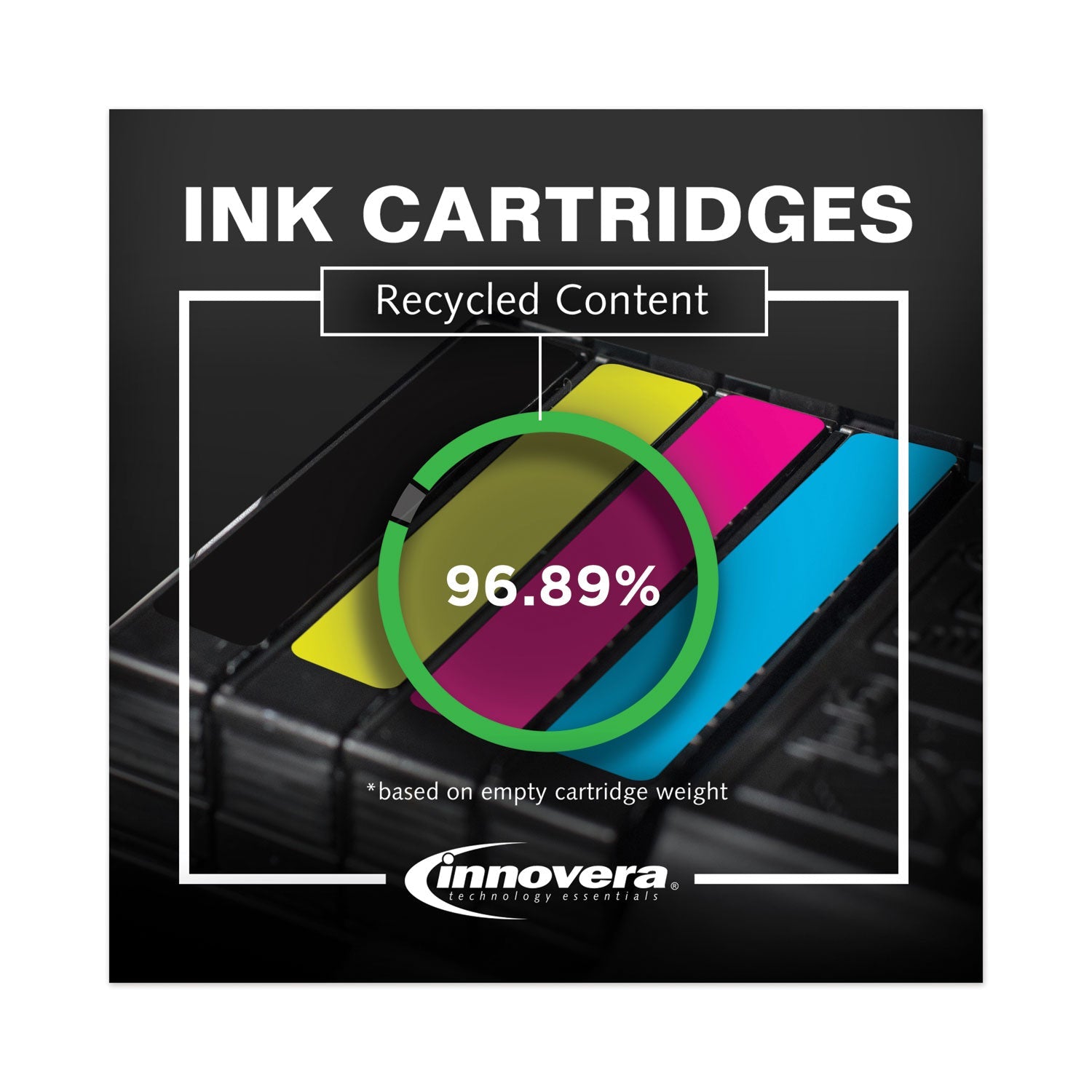 Innovera Remanufactured Cyan High-Yield Ink, Replacement for LC75C, 600 Page-Yield