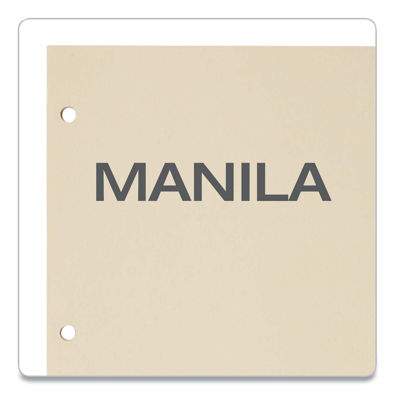 Oxford Write-On Tab Dividers, 5-Tab, 11 x 8.5, Manila, 20 Sets