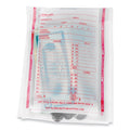 PermaLOK Deposit Bag, Plastic, 5.75 x 8.75 x 3, Clear, 1,000/Carton