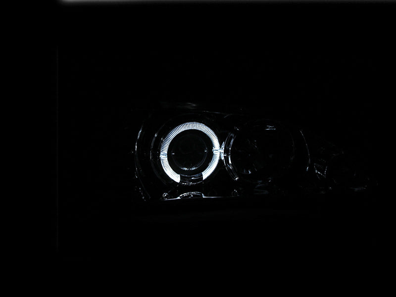 Anzo 1994-1998 Ford Mustang Projector Headlights w/ Halo Chrome 1pc