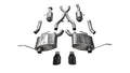 Corsa Performance 15-16 Jeep Grand Cherokee Black 2.5in Dual Rear Exit Cat-Back Exhaust