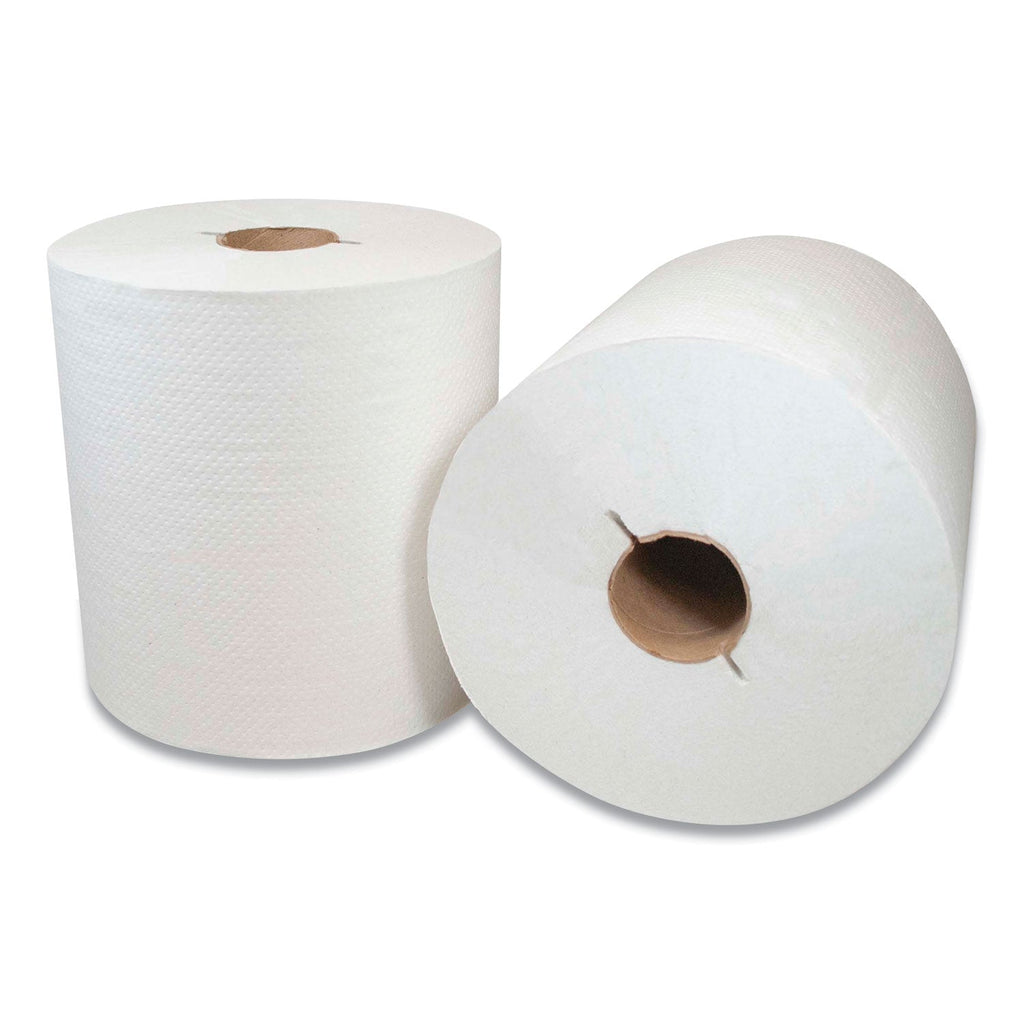 Morcon Tissue Morsoft Controlled Towels, I-Notch, 7.5" x 800 ft, White, 6/Carton