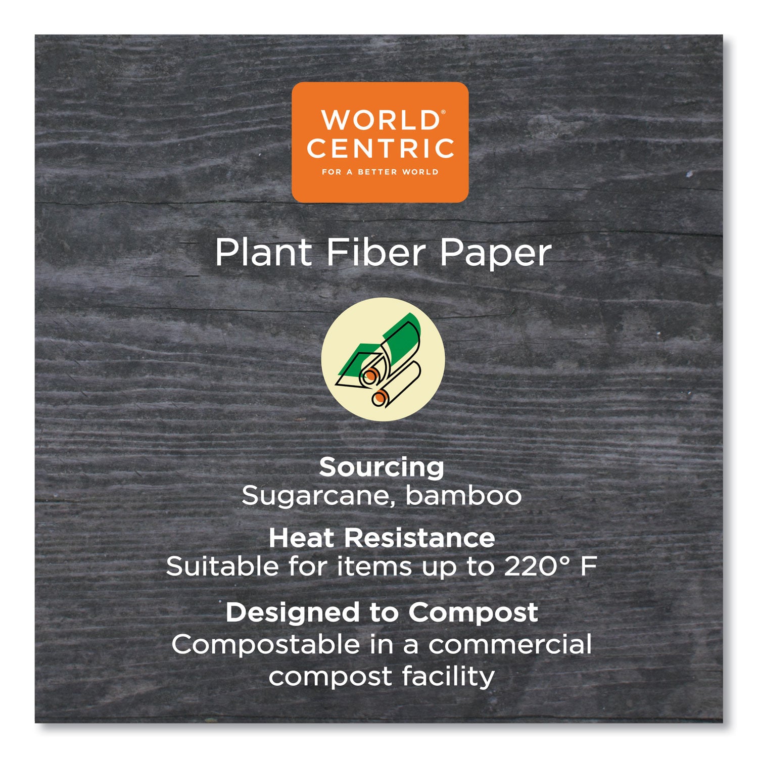 World Centric NoTree Paper Cold Cups, 16 oz, Natural, 1,000/Carton